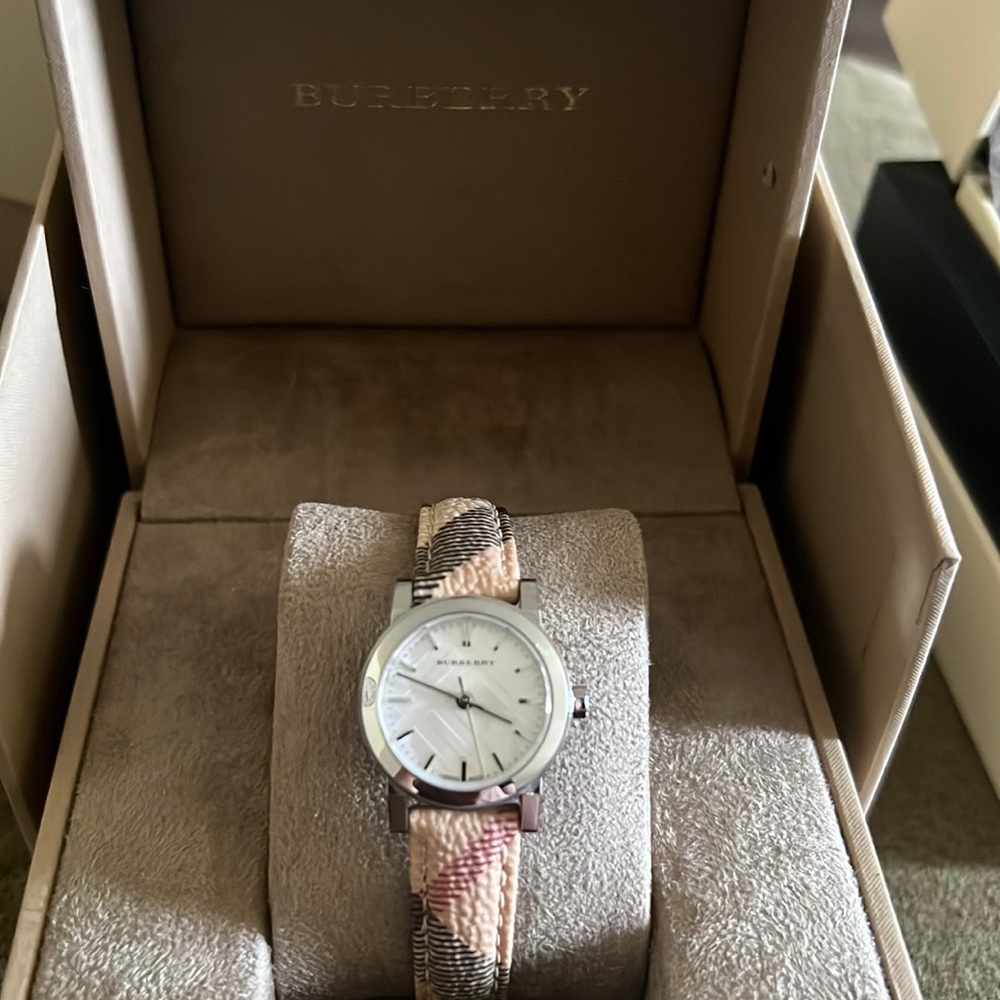 Authentic Burberry womens watch